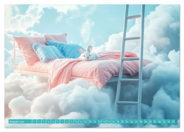 Produktbild: Traumhafte Illusionen - Imagin&auml;r und surreal (Wandkalender 2026 DIN A4 quer), CALVENDO Monatskalender