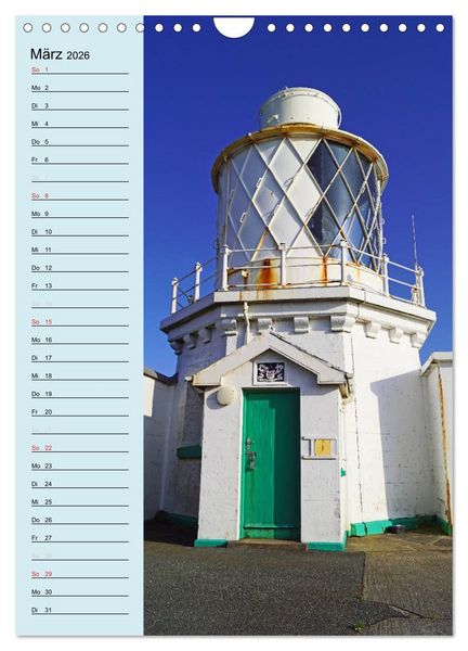Produktbild: Leuchtt&uuml;rme - Geburtstagskalender (Wandkalender 2026 DIN A4 hoch), CALVENDO Monatskalender