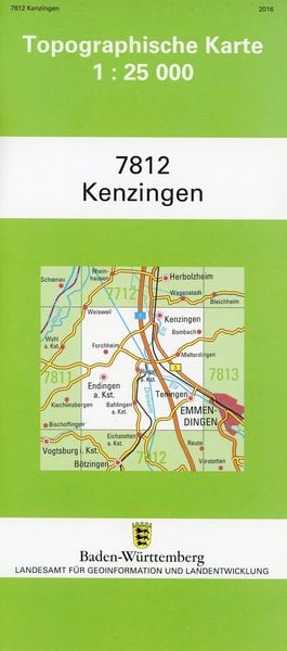 Produktbild: Kenzingen 1 : 25 000