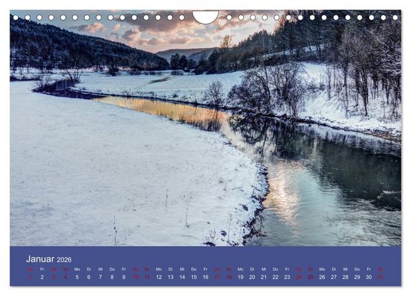 Produktbild: Sch&ouml;ne Aussichten in die Fr&auml;nkische Schweiz (Wandkalender 2026 DIN A4 quer), CALVENDO Monatskalender