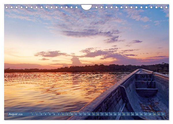Produktbild: Der Amazonas: von den Anden zum Atlantik (Wandkalender 2026 DIN A4 quer), CALVENDO Monatskalender