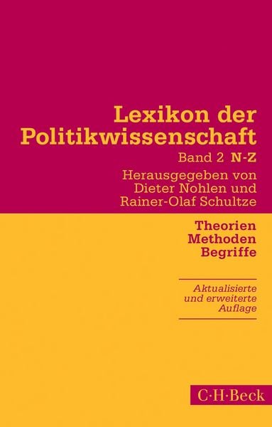Produktbild: Lexikon der Politikwissenschaft Bd. 2: N-Z