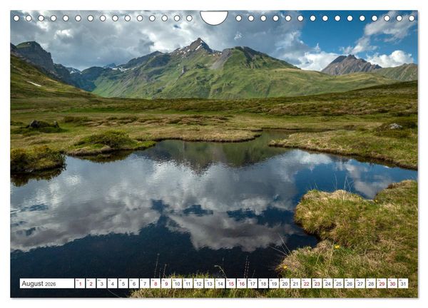 Produktbild: Natur im Aostatal (Wandkalender 2026 DIN A4 quer), CALVENDO Monatskalender