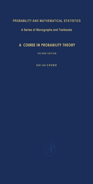 Produktbild: A Course in Probability Theory