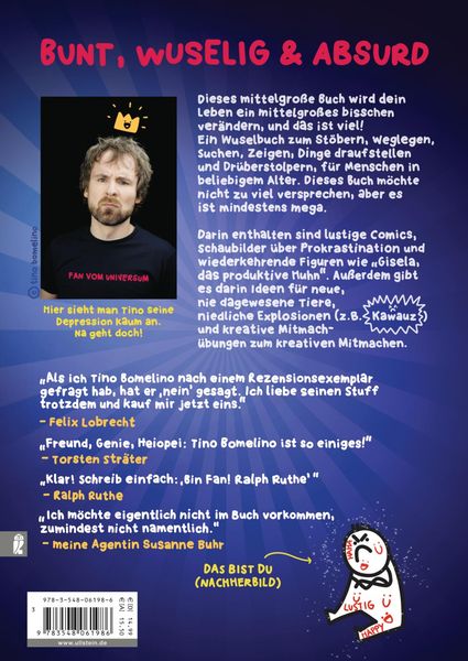 Produktbild: Das mittelgro&szlig;e Aufmunterungsbuch