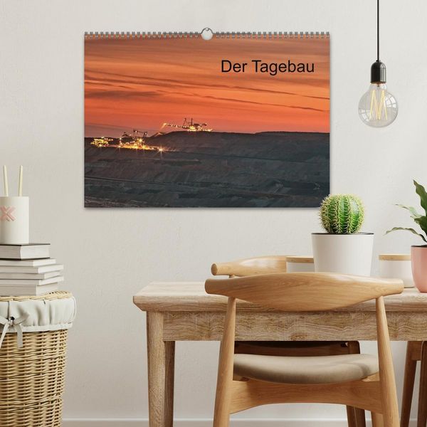 Produktbild: Der Tagebau (Wandkalender 2026 DIN A3 quer), CALVENDO Monatskalender