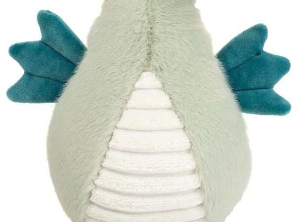 Produktbild: Teddy Hermann 939894 - Seepferdchen Melba salbeigr&uuml;n, 23 cm, Herzekind, Pl&uuml;sch