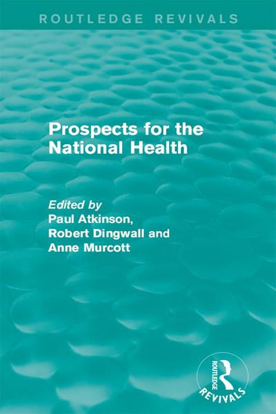 Produktbild: Prospects for the National Health