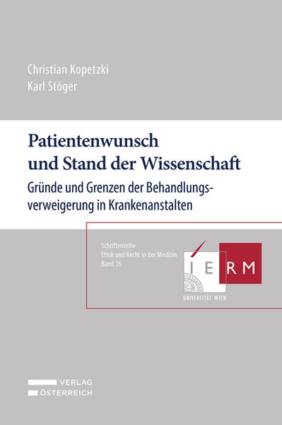 Produktbild: Patientenwunsch und Stand der Wissenschaft