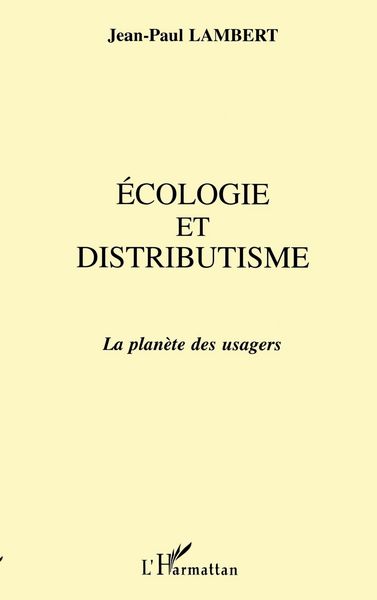 Produktbild: Ecologie et Distributisme