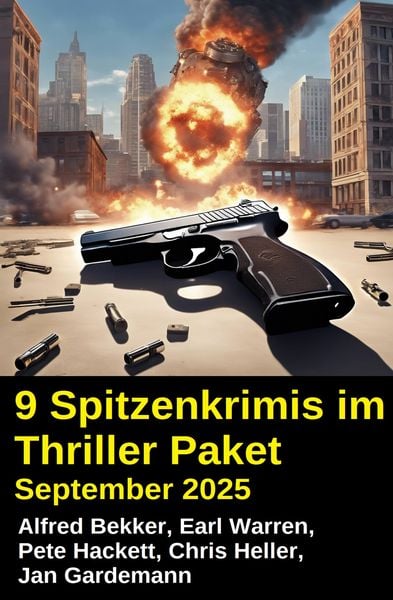 Produktbild: 9 Spitzenkrimis im Thriller Paket September 2025