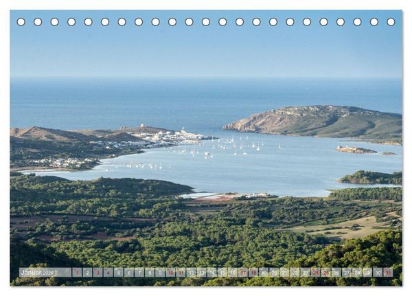 Produktbild: Menorca - Perle im MIttelmeer (Tischkalender 2026 DIN A5 quer), CALVENDO Monatskalender