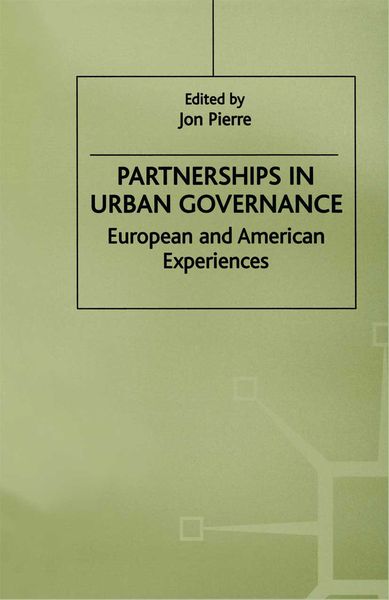 Produktbild: Partnerships in Urban Governance