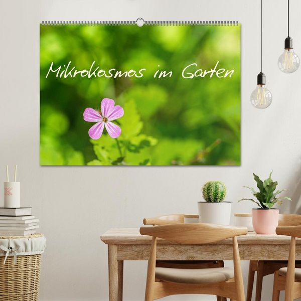 Produktbild: Mikrokosmos im Garten (Wandkalender 2026 DIN A2 quer), CALVENDO Monatskalender