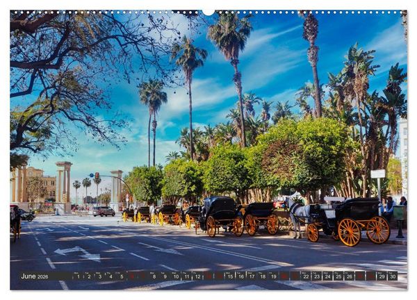 Produktbild: Andalusia sunny side of life (High Quality Premium Wall Calendar 2026 DIN A2 landscape),CALVENDO 12 Month Wall Calendar