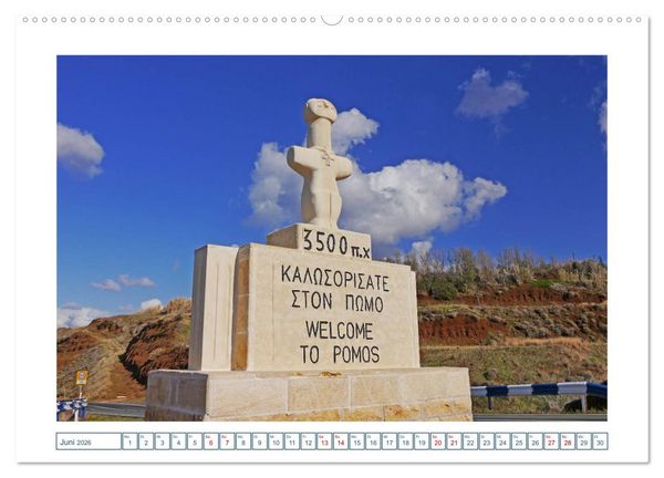 Produktbild: Zypern. Von Akamas bis Limassol (Wandkalender 2026 DIN A2 quer), CALVENDO Monatskalender