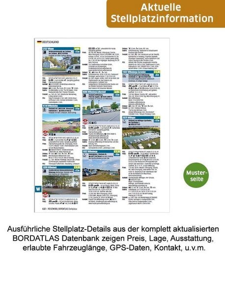 Produktbild: Bordatlas Stellplatzf&uuml;hrer 2026