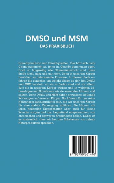 Produktbild: DMSO und MSM - Das Praxisbuch