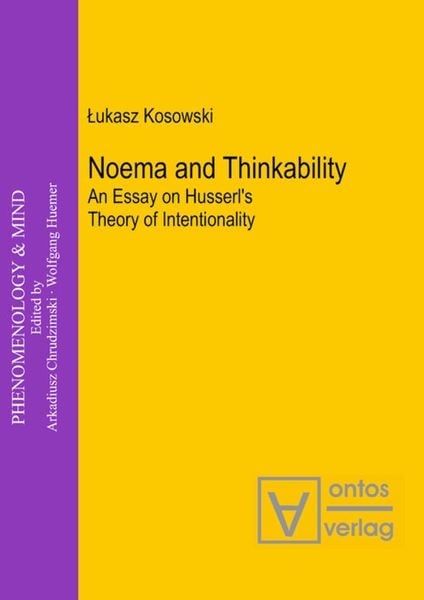 Produktbild: Noema and Thinkability