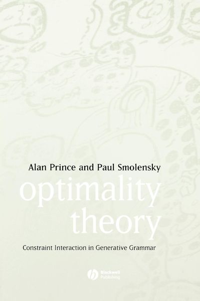 Produktbild: Optimality Theory