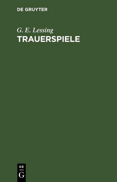 Produktbild: Trauerspiele