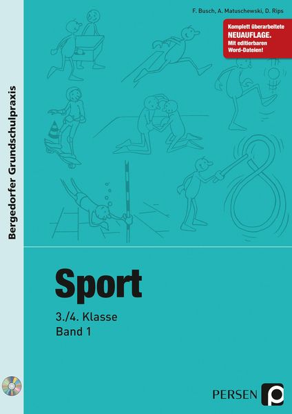 Sport - 3./4. Klasse, Band 1, Set von Busch,Matuschewski,Rips, Persen Verlag in der AAP Lehrerwelt GmbH, 978-3-403-20070-3