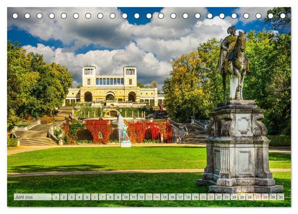 Produktbild: Potsdam Wundersch&ouml;ne Stadt (Tischkalender 2026 DIN A5 quer), CALVENDO Monatskalender