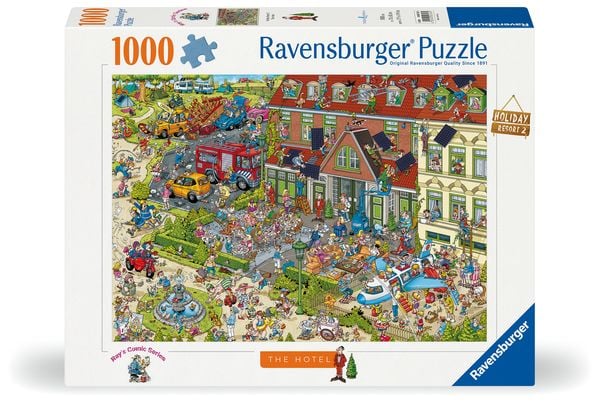 Produktbild: Erwachsenenpuzzle 1000 Teile - Ray Nicholson - Das Hotel