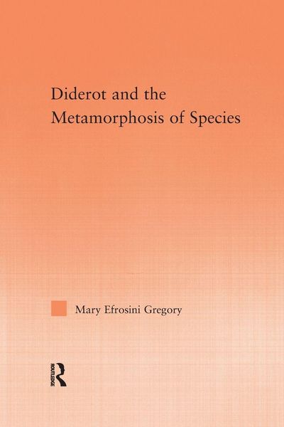 Produktbild: Diderot and the Metamorphosis of Species