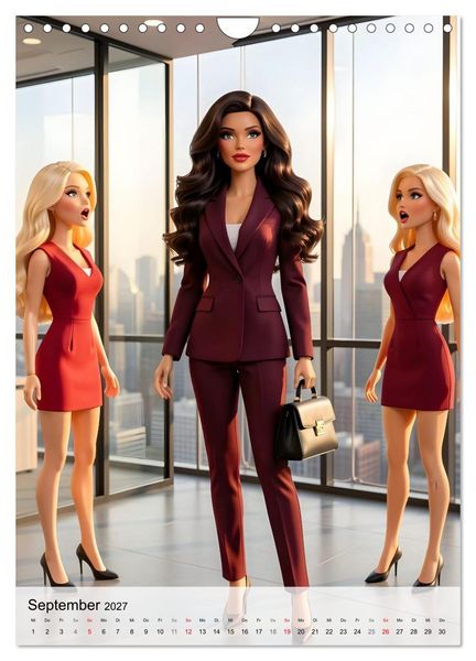 Produktbild: Fabulous Dolls &ndash; Im Hier und Jetzt (Wandkalender 2027 DIN A4 hoch), CALVENDO Monatskalender