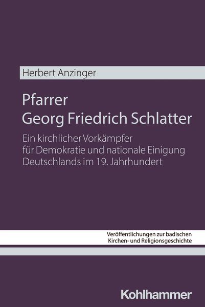Produktbild: Pfarrer Georg Friedrich Schlatter