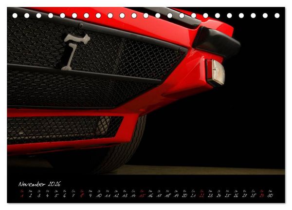Produktbild: De Tomaso Pantera (Tischkalender 2026 DIN A5 quer), CALVENDO Monatskalender