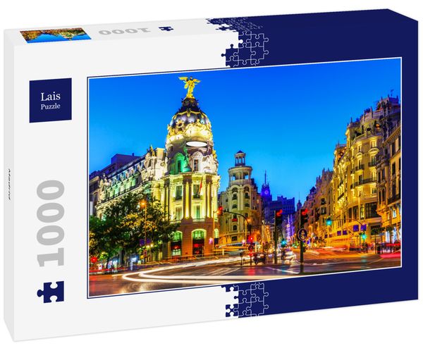 Produktbild: Lais Puzzle Madrid 1000 Teile
