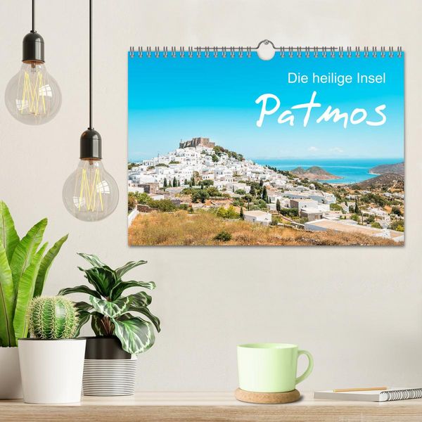 Produktbild: Patmos - Die heilige Insel (Wandkalender 2026 DIN A4 quer), CALVENDO Monatskalender