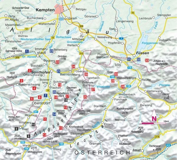 Produktbild: Vergessene Pfade Allg&auml;u
