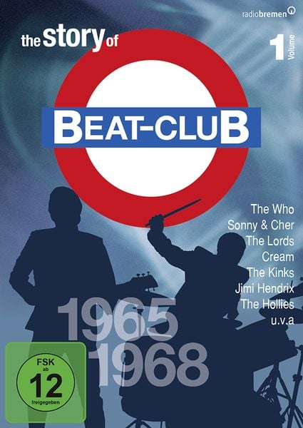 Produktbild: The Story of Beat-Club Volume 1 - 1965-1968 [8 DVDs]