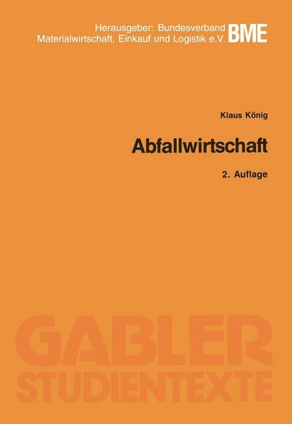 Produktbild: Abfallwirtschaft