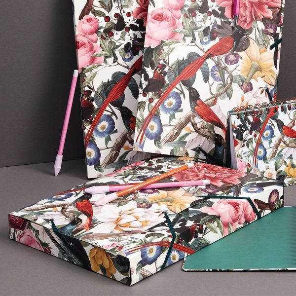 Produktbild: Sammelmappe de Luxe A4, Red Birdies
