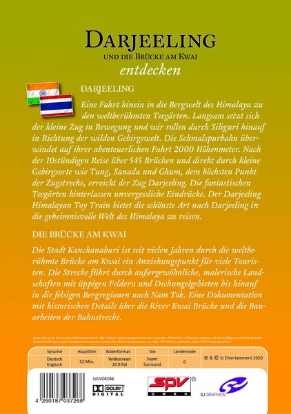 Produktbild: Darjeeling & Die Br&uuml;cke am Kwai entdecken