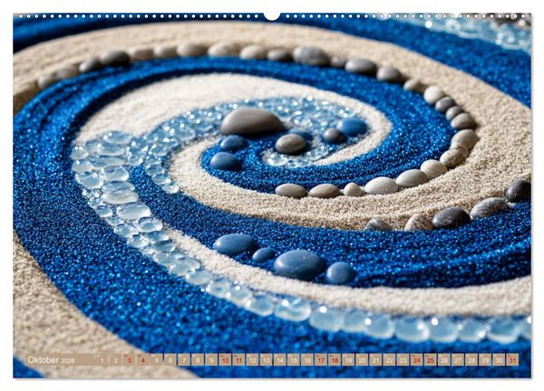 Produktbild: Farbenfrohe Wege zur Stille des Zen (Wandkalender 2026 DIN A2 quer), CALVENDO Monatskalender