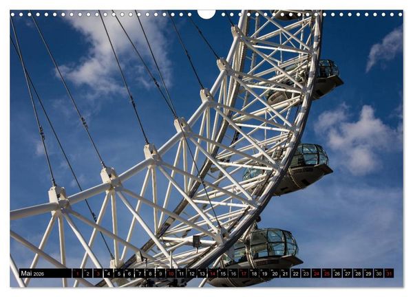 Produktbild: Wundervolles London (Wandkalender 2026 DIN A3 quer), CALVENDO Monatskalender