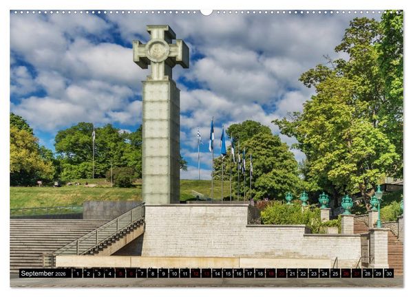 Produktbild: Ein Wochenende in Tallinn (hochwertiger Premium Wandkalender 2026 DIN A2 quer), Kunstdruck in Hochglanz