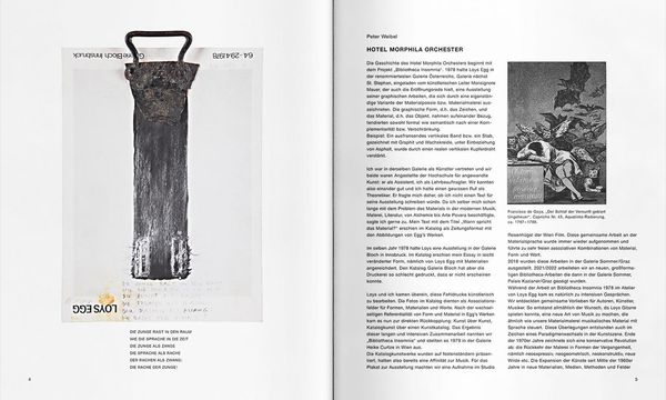 Produktbild: Loys Egg & Peter Weibel - Hotel Morphila Orchester