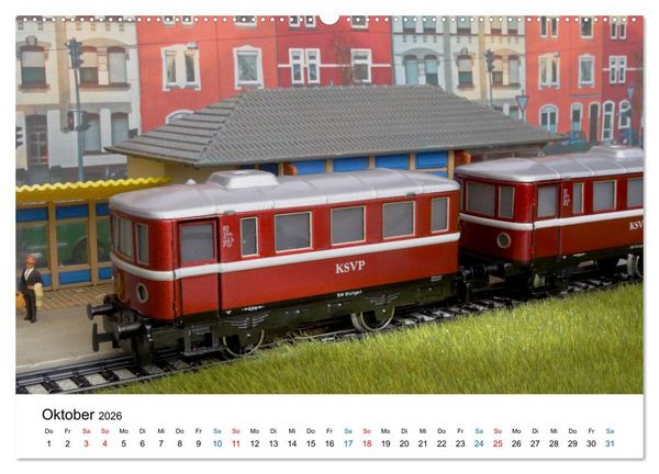 Produktbild: Klassische Loks aus G&ouml;ppingen (hochwertiger Premium Wandkalender 2026 DIN A2 quer), Kunstdruck in Hochglanz