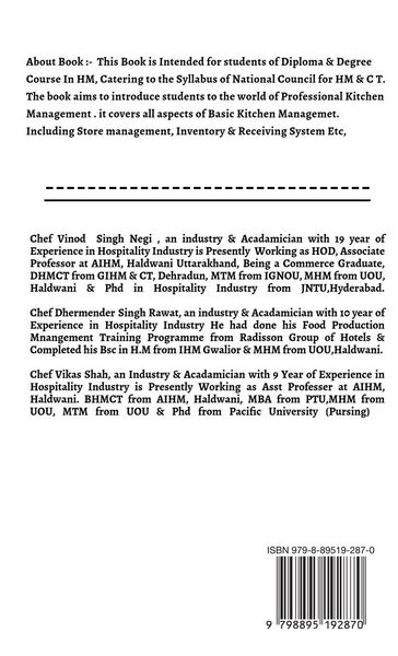 Produktbild: Professional Kitchen Management
