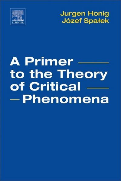 Produktbild: Honig, J: A Primer to the Theory of Critical Phenomena