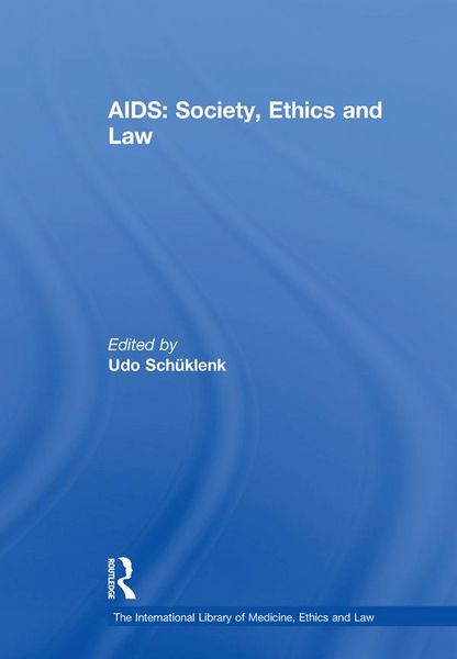 Produktbild: AIDS: Society, Ethics and Law