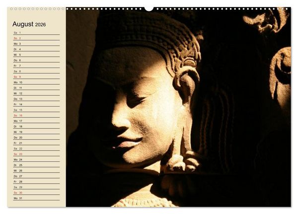 Produktbild: Kambodscha. Angkor Wat (Wandkalender 2026 DIN A2 quer), CALVENDO Monatskalender