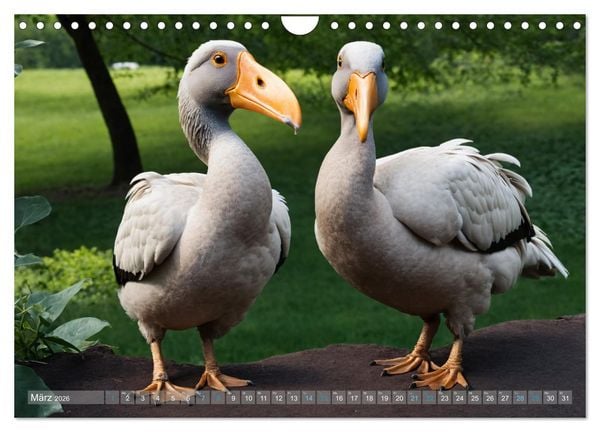 Produktbild: Tier K&ouml;nigreich (Wandkalender 2026 DIN A4 quer), CALVENDO Monatskalender