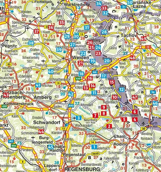 Produktbild: ROTHER Wanderf&uuml;hrer Oberpf&auml;lzer Wald